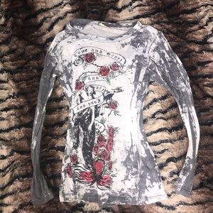 Roses See Thru T-shirt